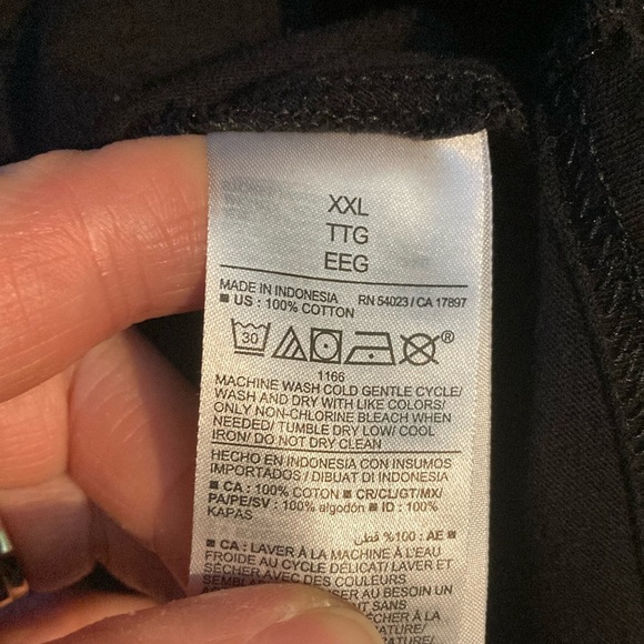 Old Navy Maternity Black Oversized Short Sleeve Top - Picture 7 of 10